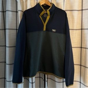 LL Bean Men's Airlight Knit Pullover, Colorblock XXL